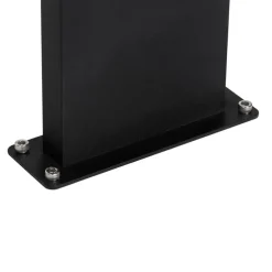 Industriële staande buitenlamp zwart IP44 - Femke