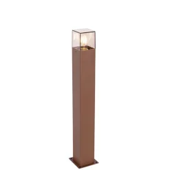 Industriële staande buitenlamp roestbruin 70 cm IP44 - Denmark