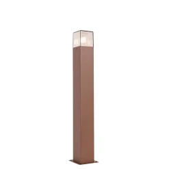 Industriële staande buitenlamp roestbruin 70 cm IP44 - Denmark