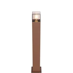 Industriële staande buitenlamp roestbruin 70 cm IP44 - Denmark