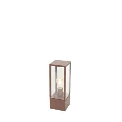 Industriële staande buitenlamp roestbruin 40 cm IP44 - Charlois