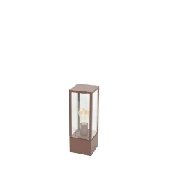 Industriële staande buitenlamp roestbruin 40 cm IP44 - Charlois