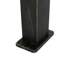 Industriële staande buitenlamp antiek goud 80 cm IP44 - Baleno