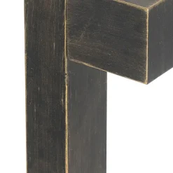 Industriële staande buitenlamp antiek goud 35 cm IP44 - Baleno