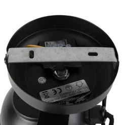 Industriële studiospot zwart draai- en kantelbaar - Movie