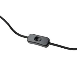 Industriële tafellamp staal met hout draai- en kantelbaar - Shiny