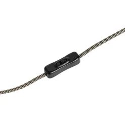 Industriële tafellamp tripod staal met hout kantelbaar - Emado