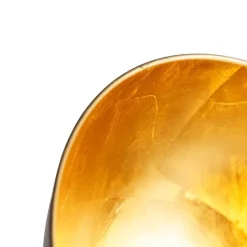 Industriële tafellamp zwart met goud 39,2 cm verstelbaar - Magnax