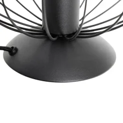 Industriële tafellamp zwart - Margarita