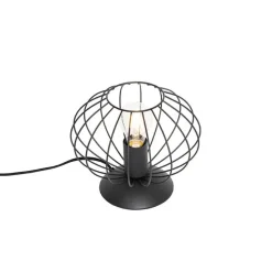 Industriële tafellamp zwart - Margarita