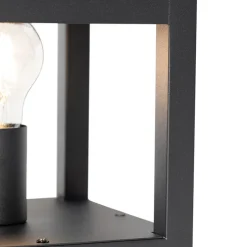 Industriële tafellamp zwart - Cage Rack