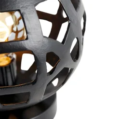 Industriële tafellamp zwart - Bobby