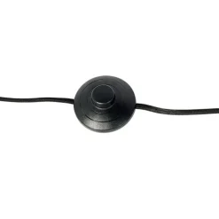 Industriële vloerlamp brons met groen 140 cm - Byron