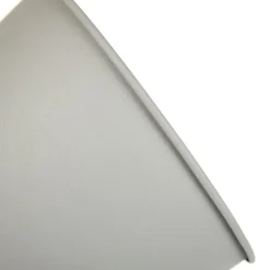 Industriële vloerlamp op houten tripod met grijze kap - Laos