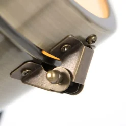 Industriële vloerlamp tripod hout met studiospot - Braha