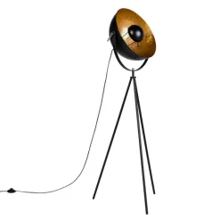 Industriële vloerlamp tripod zwart - Magna 40 Eglip