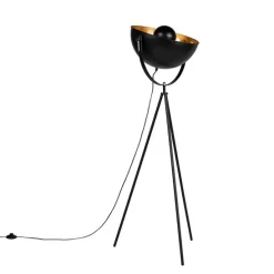 Industriële vloerlamp tripod zwart - Magna 40 Eglip
