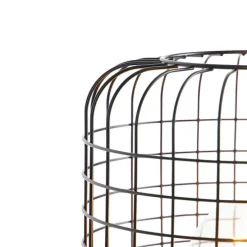 Industriële vloerlamp zwart - Bliss Vefa