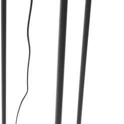 Industriële vloerlamp zwart - Bliss Vefa