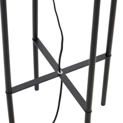 Industriële vloerlamp zwart - Bliss Vefa