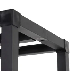 Industriële vloerlamp zwart 3-lichts - Big Cage