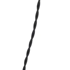 Industriële vloerlamp zwart 3-lichts - Big Cage