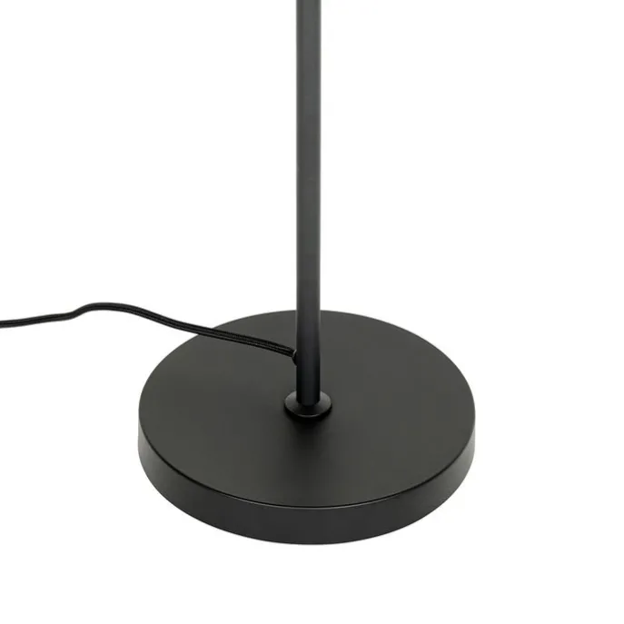 Industriële vloerlamp zwart 3-lichts - Jim