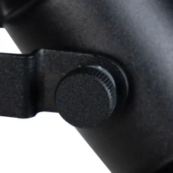 Industriële vloerlamp zwart met goud 1-lichts - Tommy