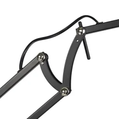 Industriële vloerlamp zwart verstelbaar - Hobby