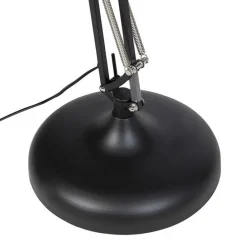 Industriële vloerlamp zwart verstelbaar - Hobby