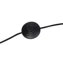 Industriële vloerlamp zwart verstelbaar - Hobby