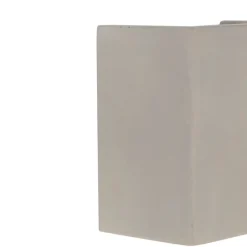 Industriële wandlamp beton met lichteffect - Meave