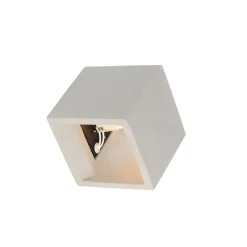 Industri�le wandlamp beton met lichteffect - Box