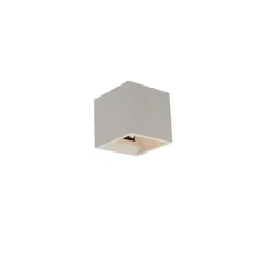 Industri�le wandlamp beton met lichteffect - Box