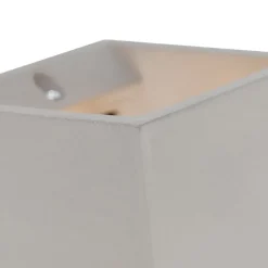Industri�le wandlamp beton met lichteffect - Box