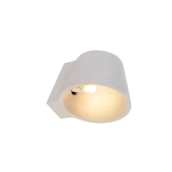 Industriële wandlamp beton met lichteffect - Cup