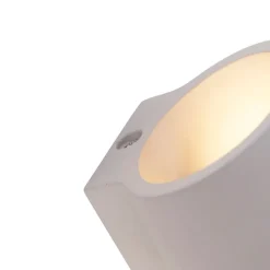 Industriële wandlamp beton met lichteffect - Cup