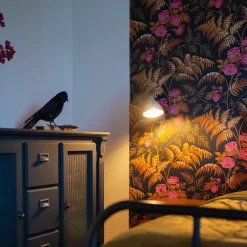 Industriële wandlamp beton met koper verstelbaar - Liko