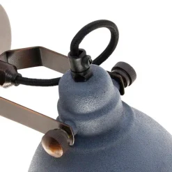 Industriële wandlamp beton met koper verstelbaar - Liko