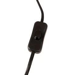 Industriële wandlamp brons met zwart - Tyne