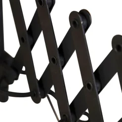 Industriële wandlamp brons met zwart - Tyne