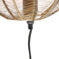 Industriële wandlamp brons met zwart - Dong