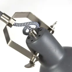 Industriële wandlamp grijs verstelbaar - Dazzle