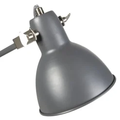 Industriële wandlamp grijs verstelbaar - Dazzle