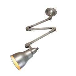 Industriële wandlamp grijs verstelbaar - Mersey