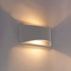 Industriële wandlamp grijs beton - Creil