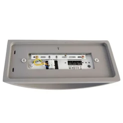 Industriële wandlamp grijs beton - Creil