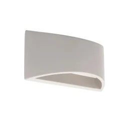 Industriële wandlamp grijs beton - Creil