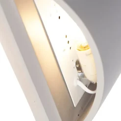 Industriële wandlamp grijs beton - Creil