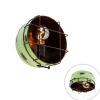 Industriële wandlamp groen 25 cm - Barril
